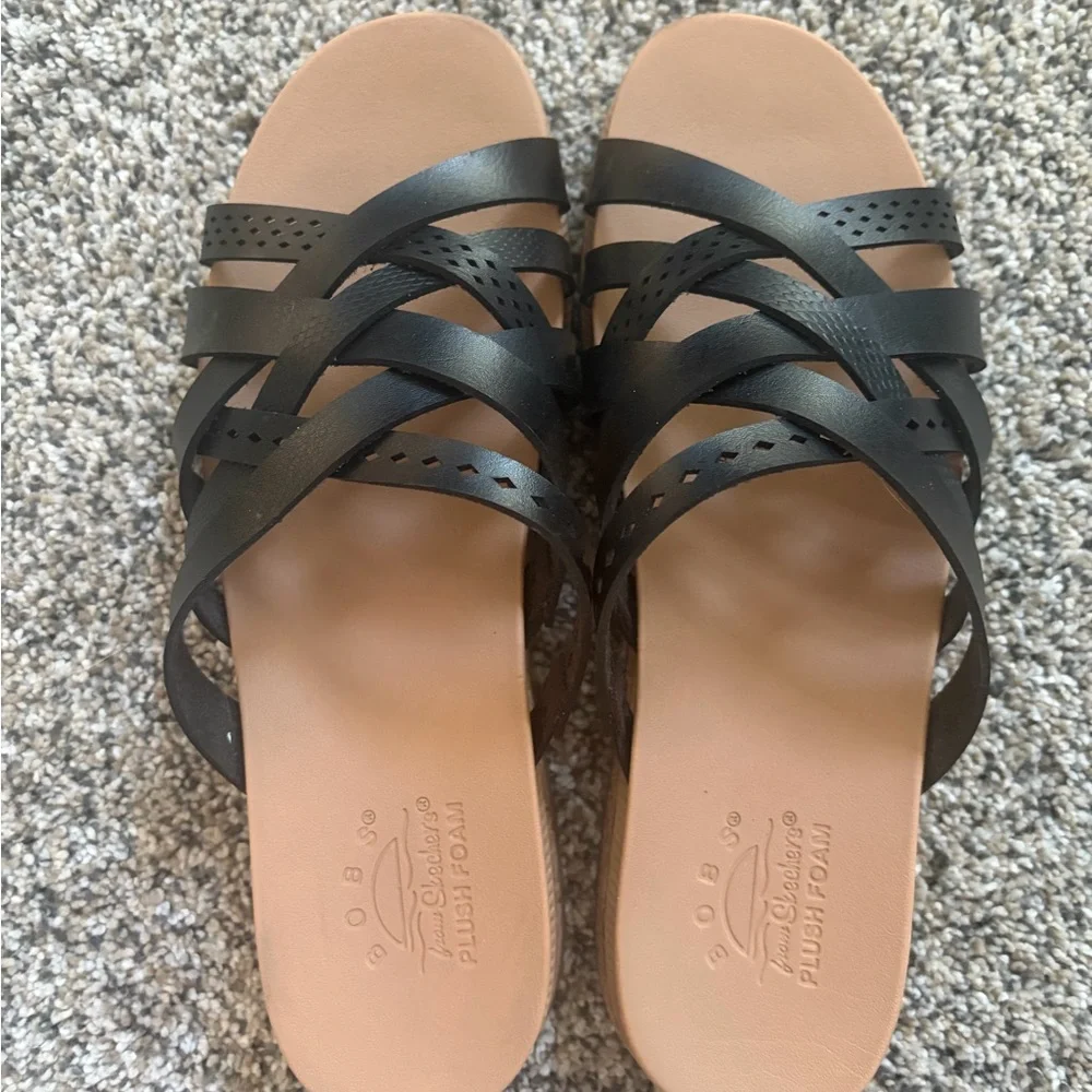 Bob Comfort Slide Sandals for Women - Black
